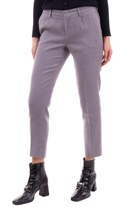 RRP €170 PT01 Tailored Trousers Size 40 S Wool Blend Flat Front Bobbling gallery photo number 4