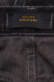 RRP €175 MAURO GRIFONI Straight Jeans Size 32 Distressed Faded Worn Look Logo gallery photo number 6