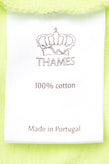 THAMES T-Shirt Top Size M Printed Front Crew Neck Made in Portugal gallery photo number 7