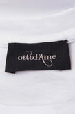 OTTOD'AME T-Shirt Top Size 46 / L Coated Front Round Neck Made in Italy gallery photo number 6