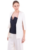 RRP €115 FLY GIRL Blazer Jacket Size IT 40 / XS Slit 3/4 Sleeve Made in Italy gallery photo number 3