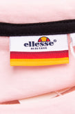 ELLESSE T-Shirt Top Size S Coated Front Round Neck Short Sleeve gallery photo number 6