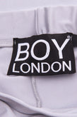 BOY LONDON Leggings Size S Stretch Elasticated Waist Coated Logo Made in Italy gallery photo number 6