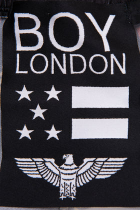 BOY LONDON Shorts Size L Slightly See Through Drawstring Waist Patterned gallery photo number 6