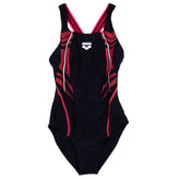 ARENA One Piece Swimsuit Size 8-9Y MAXFIT Chlorine Resistant UV Protection gallery photo number 1