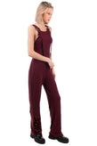 PIERRE DARRE Jumpsuit Size S Drawcord Waist Scoop Neck Made in Portugal gallery photo number 3
