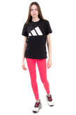 ADIDAS T-Shirt Top Size XS Coated Logo Two Tone Short Sleeve Crew Neck gallery photo number 1