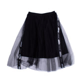 DIMENSIONE DANZA SISTERS Tulle Overlay Skirt Size S / 10Y Branded Side Stripes gallery photo number 1