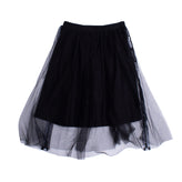DIMENSIONE DANZA SISTERS Tulle Overlay Skirt Size S / 10Y Branded Side Stripes gallery photo number 2