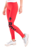 BOY LONDON Leggings Size M Elasticated Two Tone Logo Cropped Made in Italy gallery photo number 3
