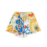 RRP €205 GF FERRE' Satin Flare Skirt Size 9-10Y Floral Pattern gallery photo number 2