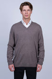 RRP €180 HACKETT Cashmere Silk - Wool Jumper B&T Size 0XL Melange Long Sleeve gallery photo number 3