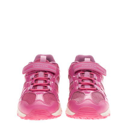 GEOX RESPIRA Kids Sneakers EU 37 UK 4 US 5 Breathable Antibacterial Lame Effect gallery photo number 3