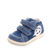 BALOCCHI Baby Canvas & Suede Leather Sneakers EU18 UK2 US3 Star Patched Low Top gallery photo number 1