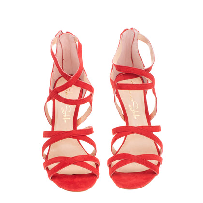 RRP €175 FEDERICA STELLA Leather Strappy Sandals Size 38 UK 5 US 8 Made in Italy gallery photo number 4