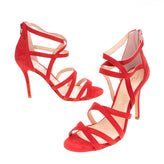 RRP €175 FEDERICA STELLA Leather Strappy Sandals Size 38 UK 5 US 8 Made in Italy gallery photo number 2