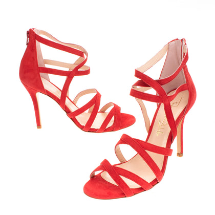 RRP €175 FEDERICA STELLA Leather Strappy Sandals Size 38 UK 5 US 8 Made in Italy gallery photo number 2