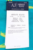 ARMANI JEANS Square Scarf Logo & Letters Print Lightweight Made in Italy gallery photo number 7