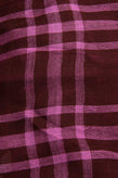 CHAN LUU Large Shawl / Wrap Scarf Tartan Pattern Raw Edges Square Shape gallery photo number 6
