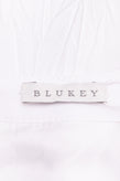 BLUKEY Trapeze Dress Size IT 42 / S Fully Lined Ruffle Short Sleeve Round Neck gallery photo number 6