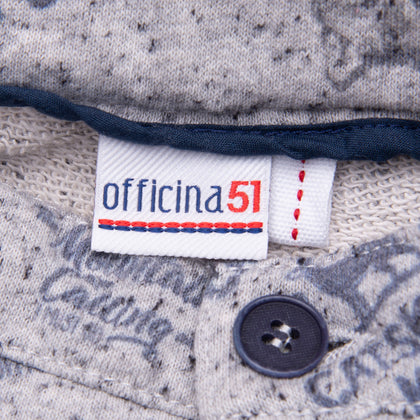 OFFICINA 51 Sweat Trousers Size 9M Printed Made in Italy gallery photo number 5