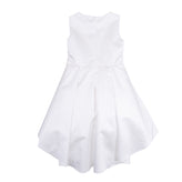 RRP €115 EMC EVERYTHING MUST CHANGE Satin Communion Dress Size 11-12Y Pleated gallery photo number 2