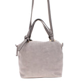 RRP€205 MY CHOICE Suede Leather Tote Bag Shoulder Strap Zipped Made in Italy gallery photo number 1