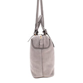 RRP€205 MY CHOICE Suede Leather Tote Bag Shoulder Strap Zipped Made in Italy gallery photo number 4