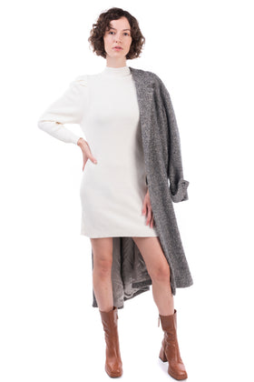 VICOLO Jumper Dress One Size Cashmere Angora & Wool Blend Made in Italy gallery photo number 1