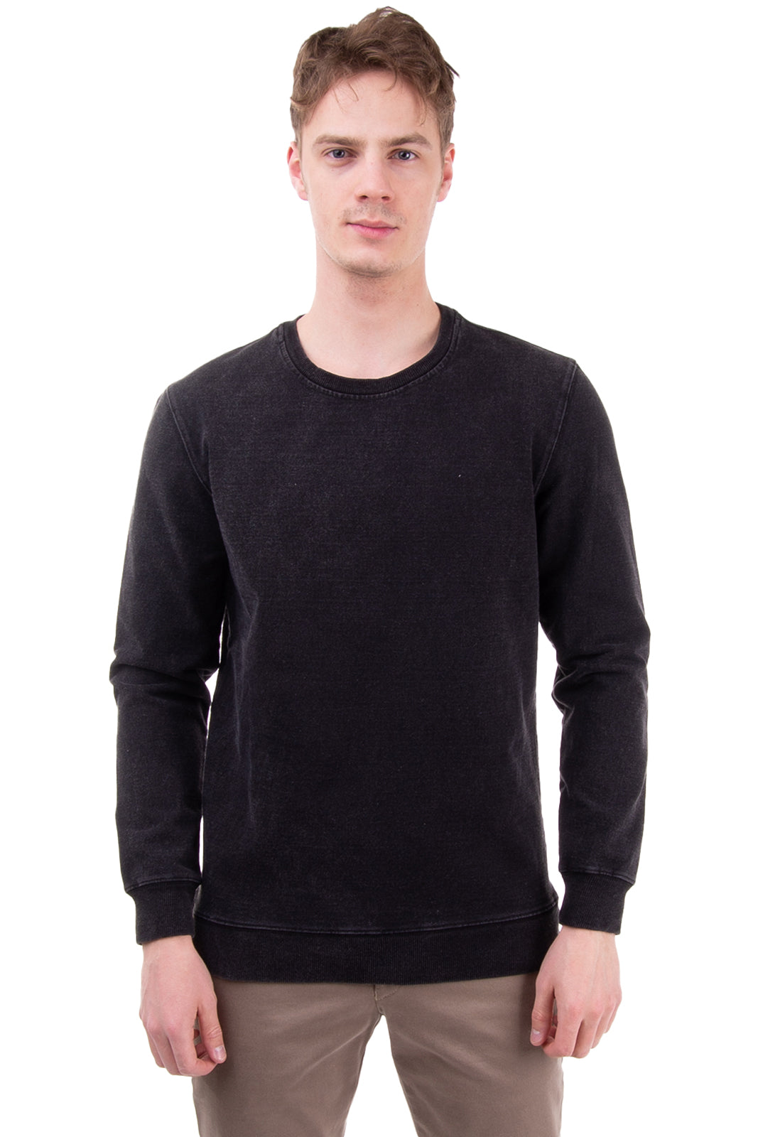 RRP €135 FILA Sweatshirt Size L Garment Dye Round Neck gallery main photo