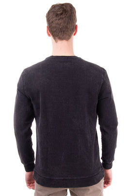 RRP €135 FILA Sweatshirt Size L Garment Dye Round Neck