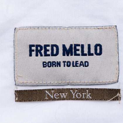 FRED MELLO Shirt Size XS / 8Y Round Hem Stand-Up Collar gallery photo number 4