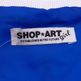 SHOP ART Satin Bomber Jacket Size L / 12Y Fully Lined Star Back Made in Italy gallery photo number 7
