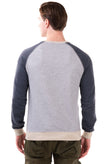 TRUSSARDI ACTION Sweatshirt Size XL Melange Effect Long Sleeve Round Neck gallery photo number 4