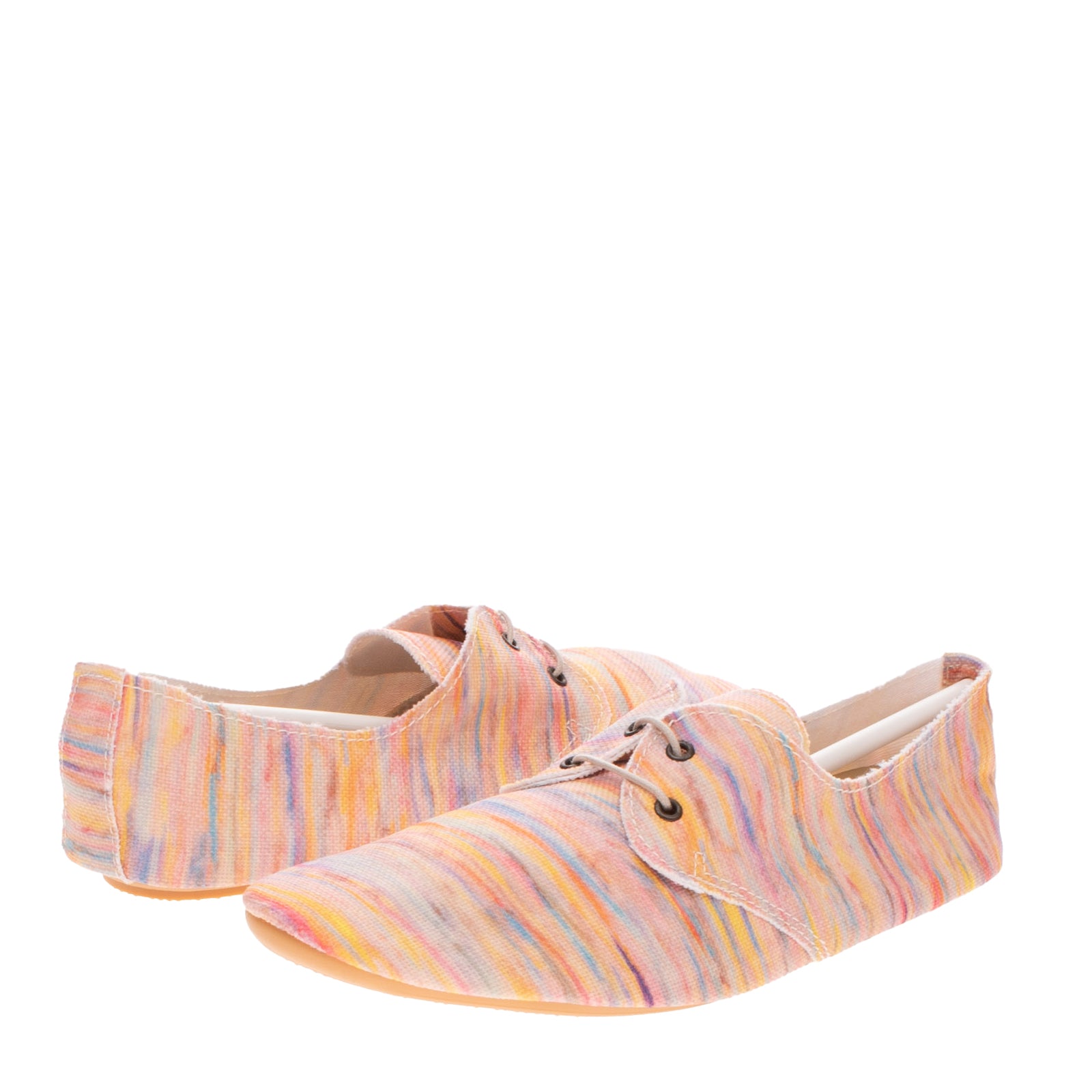 ANNIEL Lace Up Shoes Size 40 UK 7 US 10 Patterned Multicoloured Made in Italy gallery main photo