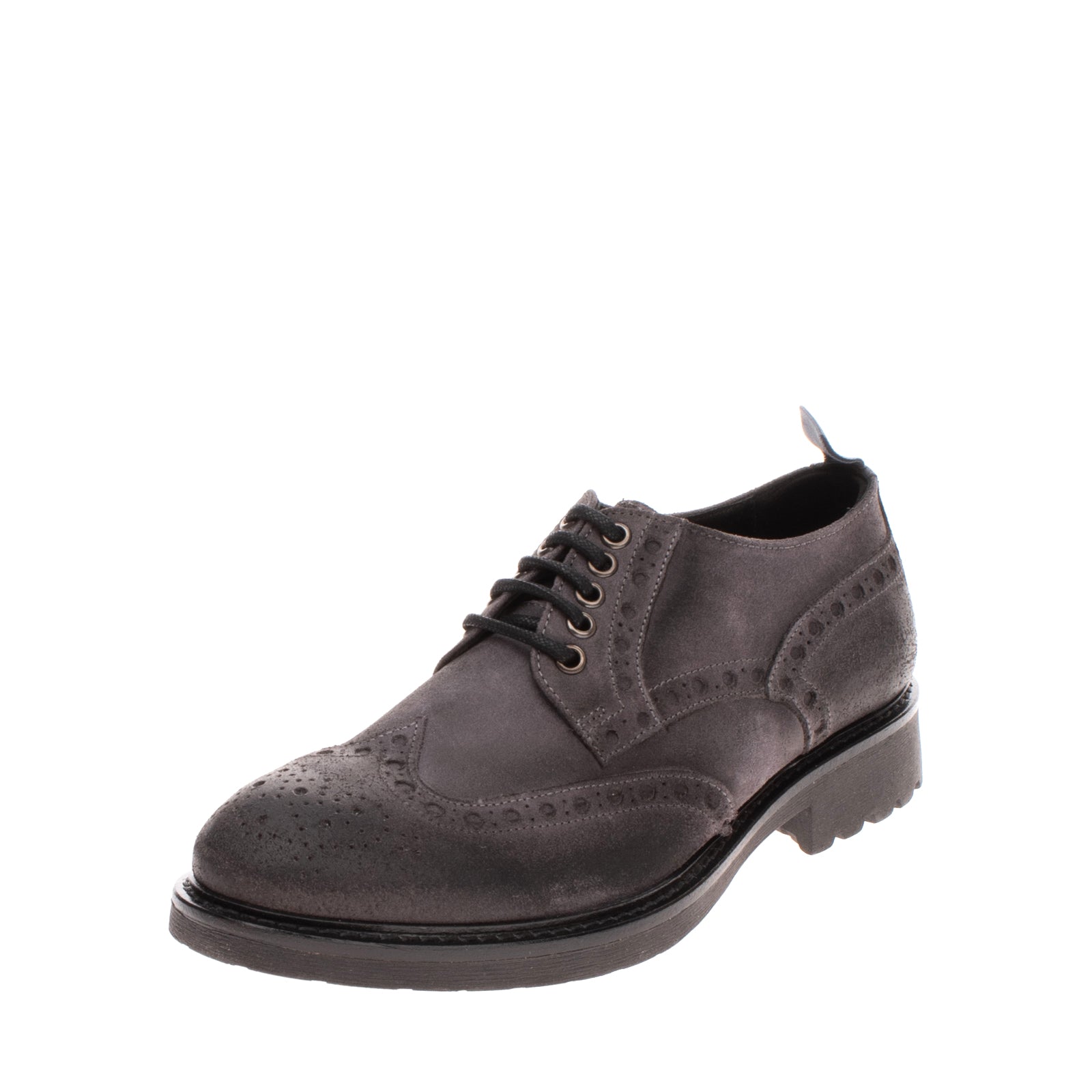 RRP €120 DOUBLES 4 YOU Leather Derby Shoes EU 40 UK 6 US 7 Brogue Made in Italy gallery main photo
