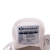 SUPERGA Canvas Sneakers Size 37 UK 4 US 6.5 Logo Patch Lace Up Crepe Sole gallery photo number 8