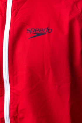 SPEEDO Windbreaker Jacket Size L 360 VENTILATION Mesh Underarms Full Zip gallery photo number 6