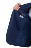 RRP€185 LDA UPPER CASUAL Blazer Jacket Size 50 / L Garment Dye Geometric Pattern gallery photo number 5