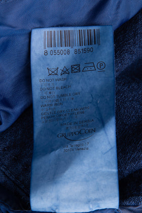 RRP€185 LDA UPPER CASUAL Blazer Jacket Size 50 / L Garment Dye Geometric Pattern gallery photo number 9