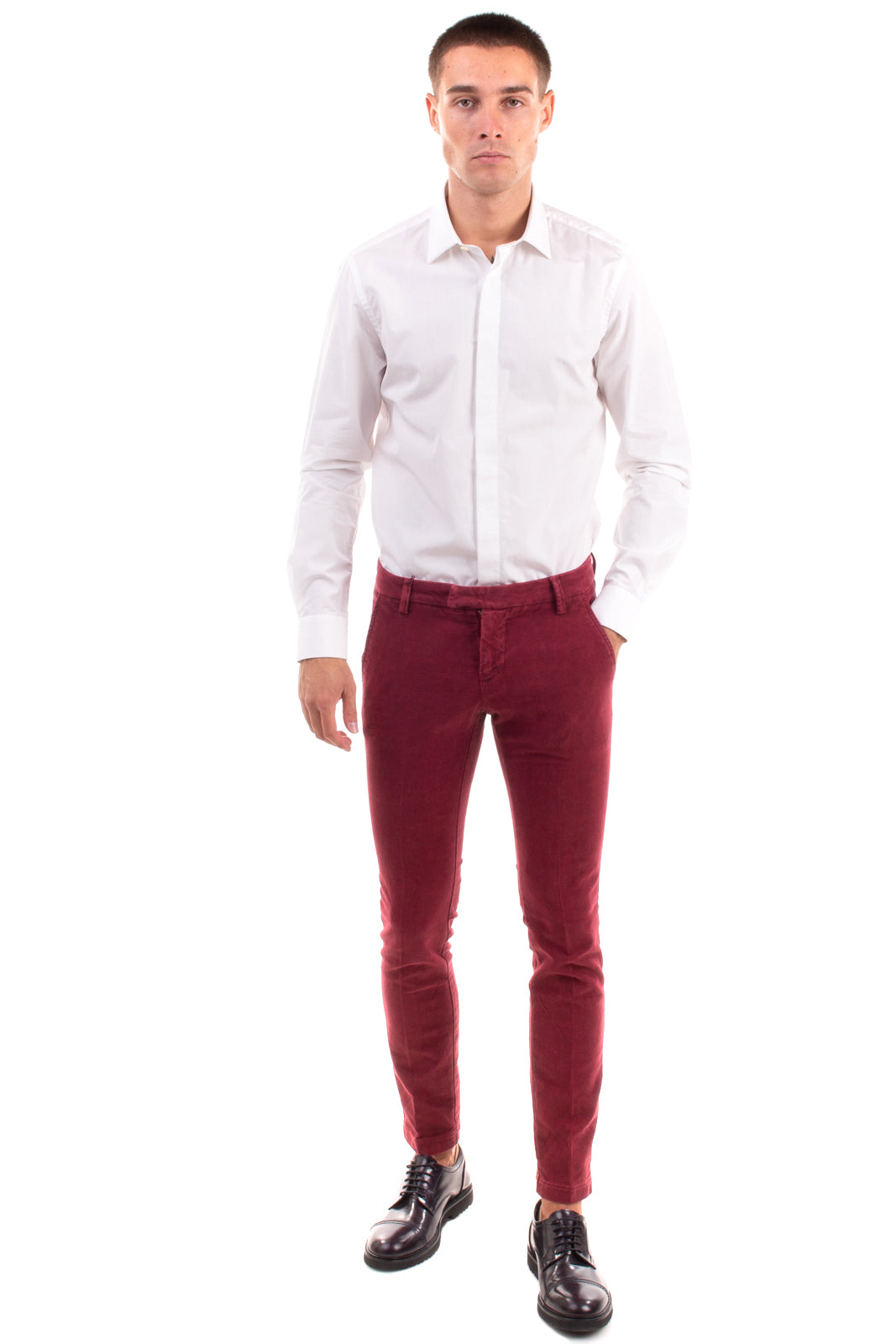 RRP €135 MICHAEL COAL Chino Trousers Size 29 Stretch Garment Dye Soft Fabric gallery main photo