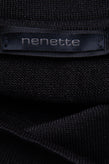 RRP€155 NENETTE Knitted Flare Skirt Size M Partly Lined Metal Logo Made in Italy gallery photo number 5