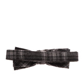 SELECTED HOMME Tweed Bow Tie Wool Blend Tartan Pattern Adjustable Length gallery photo number 2