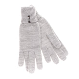 BARTS Everyday Gloves Size 5 / S / 8-10Y Thin Knit Melange Effect Turn Up Cuffs gallery photo number 1