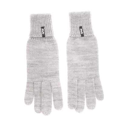 BARTS Everyday Gloves Size 5 / S / 8-10Y Thin Knit Melange Effect Turn Up Cuffs gallery photo number 2