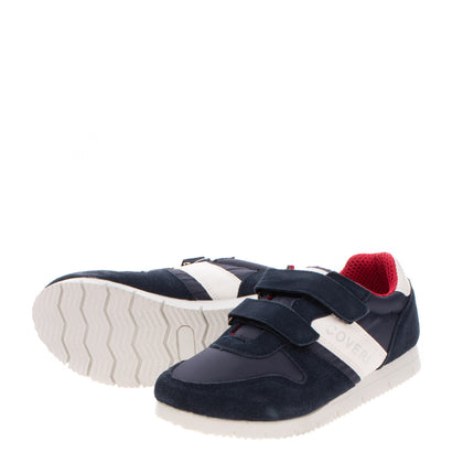 ENRICO COVERI Kids Sneakers EU 27 UK 9.5 US 10.5 Contrast Leather Mesh gallery photo number 2