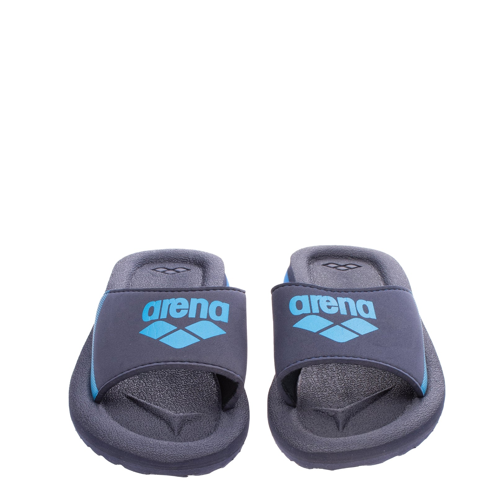 ARENA Kids Slide Sandals Size 30 UK 11.5 US 12.5 Footbed Logo Print Open Toe gallery main photo
