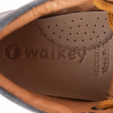 WALKEY Kids Leather Chukka Boots Size 19 UK 3 US 4 Padded Topline Made in Italy gallery photo number 8