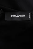 RRP€640 DSQUARED2 Silk Top Blouse Size IT 40 S Sheer Draped Detail Made in Italy gallery photo number 6