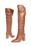 RRP €205 IRIS & INK Leather Knee High Boots EU 38 UK 5 US 8 Made in Portugal gallery photo number 1